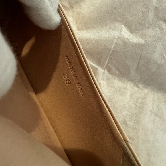 Jil sander pink square toe ballerina flats SZ 38 NWB - Picture 12 of 16